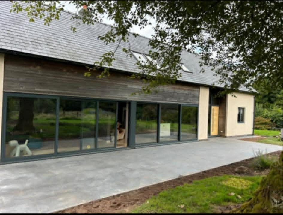 House extension near completion