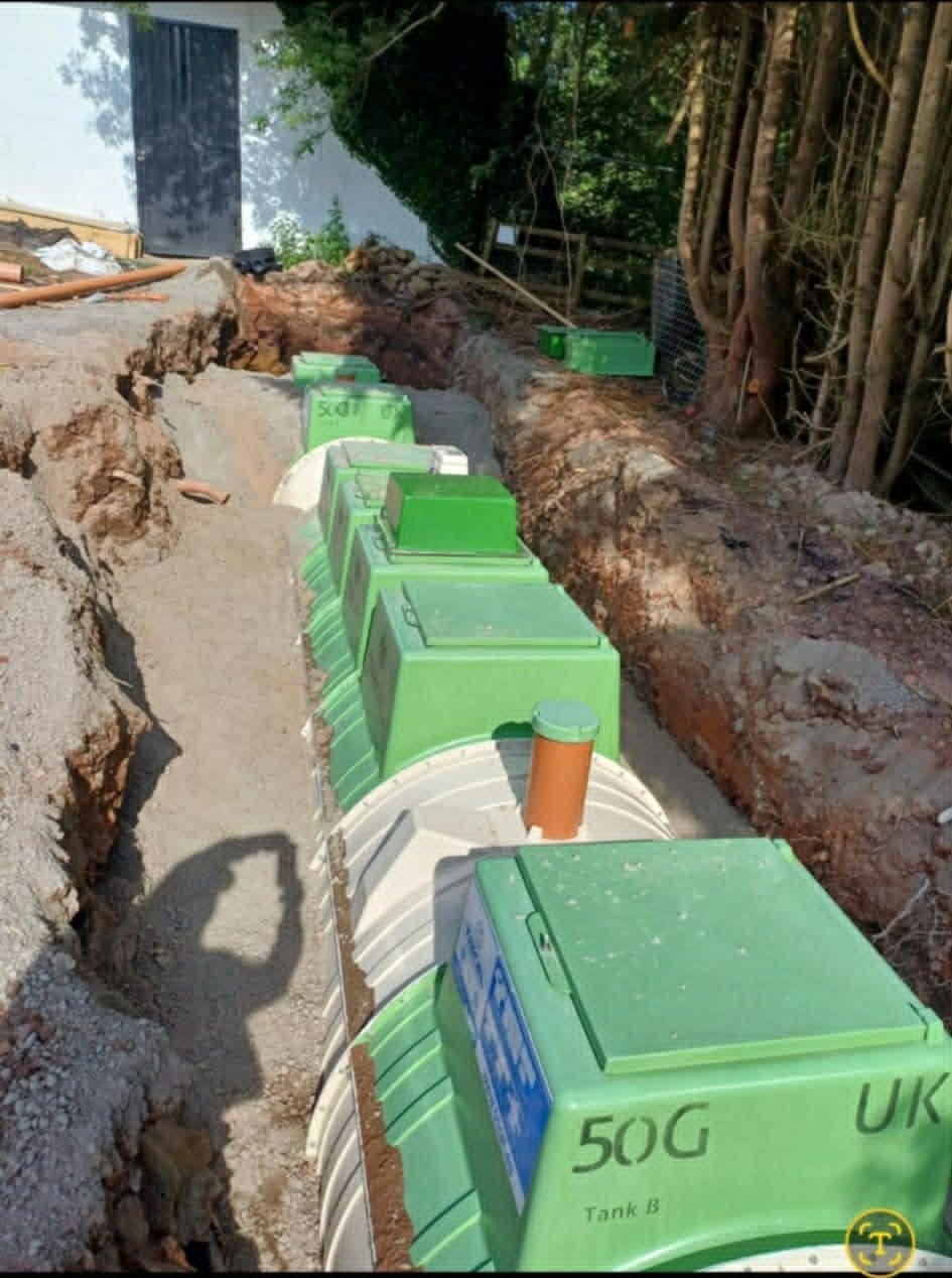 Drainage pipe installation